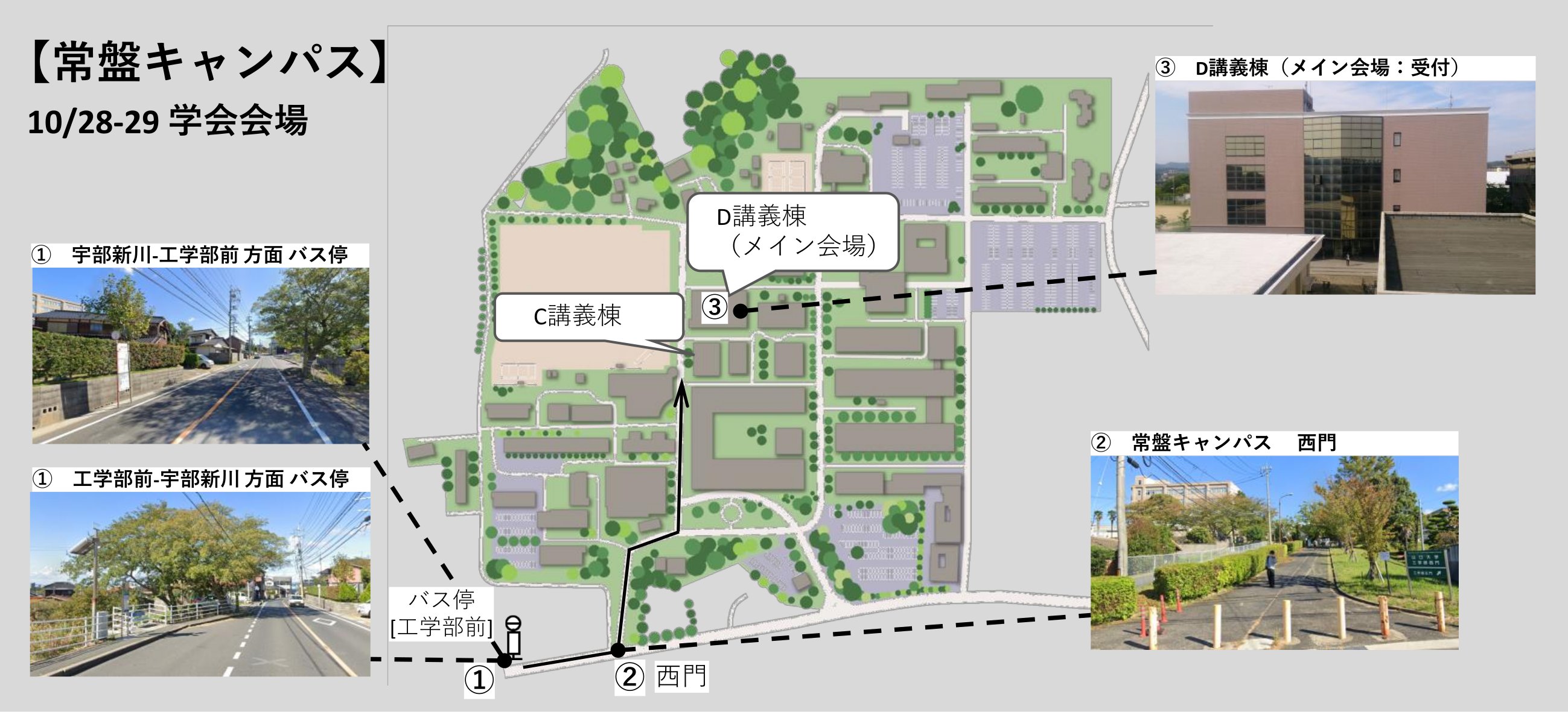 常盤キャンパスマップ